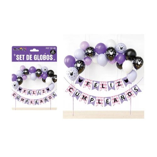 SET DE GLOBOS DECORATIVOS por mayor Cotillon por mayor