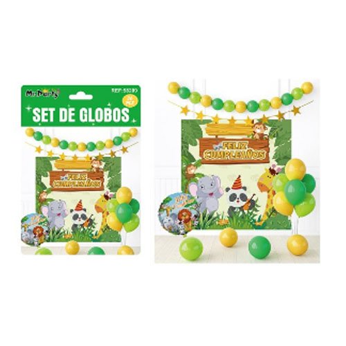 SET DE GLOBOS DECORATIVOS por mayor Cotillon por mayor