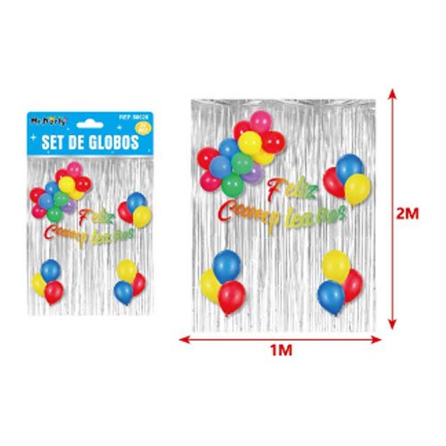 SET DE GLOBOS DECORATIVOS por mayor Cotillon por mayor