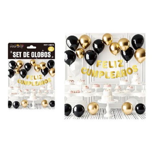 SET DE GLOBOS DECORATIVOS por mayor Cotillon por mayor