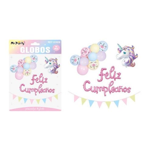 SET DE GLOBOS DECORATIVOS por mayor Cotillon por mayor