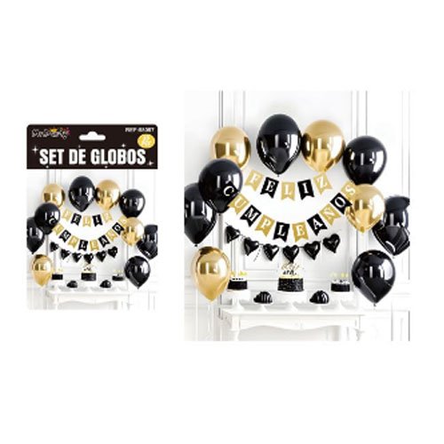 SET DE GLOBOS DECORATIVOS por mayor Cotillon por mayor