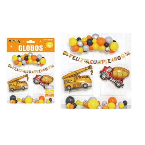 SET DE GLOBOS DECORATIVOS por mayor Cotillon por mayor