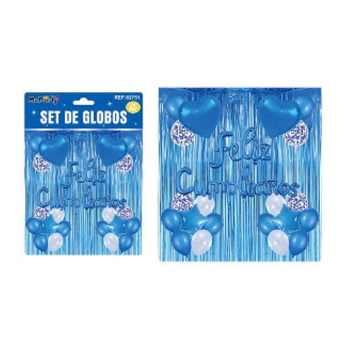 SET DE GLOBOS DECORATIVOS por mayor Cotillon por mayor