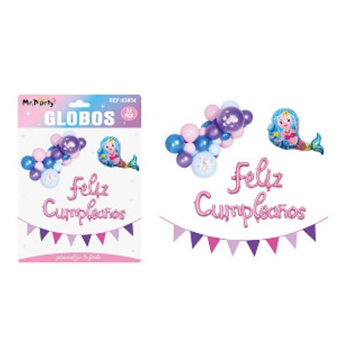 SET DE GLOBOS DECORATIVOS por mayor Cotillon por mayor