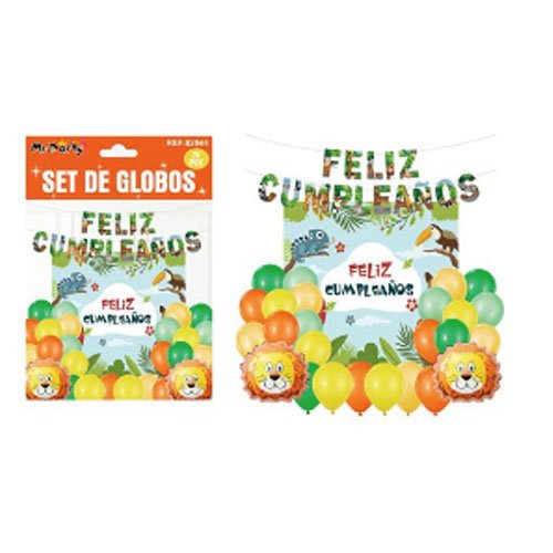 SET DE GLOBOS DECORATIVOS por mayor Cotillon por mayor