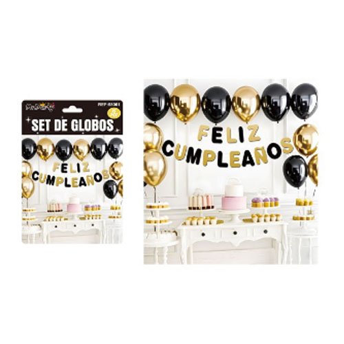 SET DE GLOBOS DECORATIVOS por mayor Cotillon por mayor