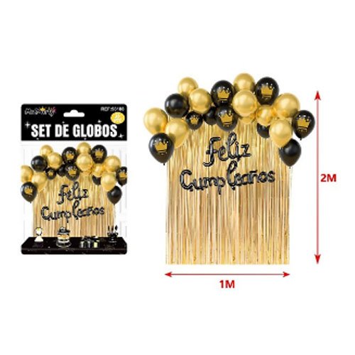 SET DE GLOBOS DECORATIVOS por mayor Cotillon por mayor