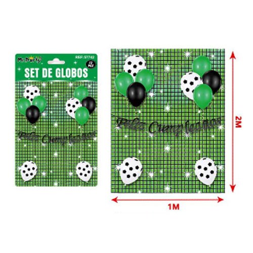 SET DE GLOBOS DECORATIVOS por mayor Cotillon por mayor