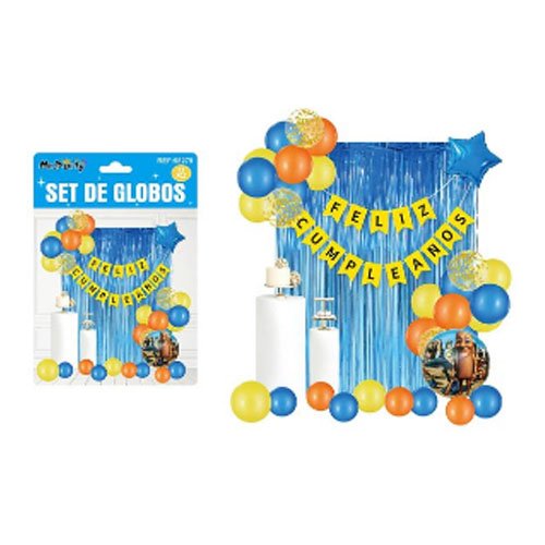 SET DE GLOBOS DECORATIVOS por mayor Cotillon por mayor