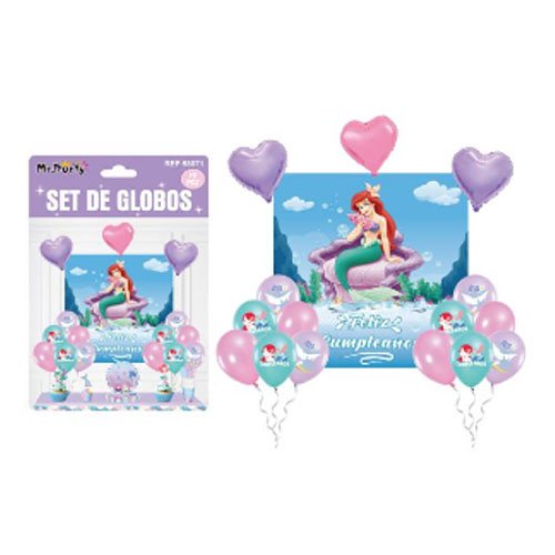 SET DE GLOBOS DECORATIVOS por mayor Cotillon por mayor