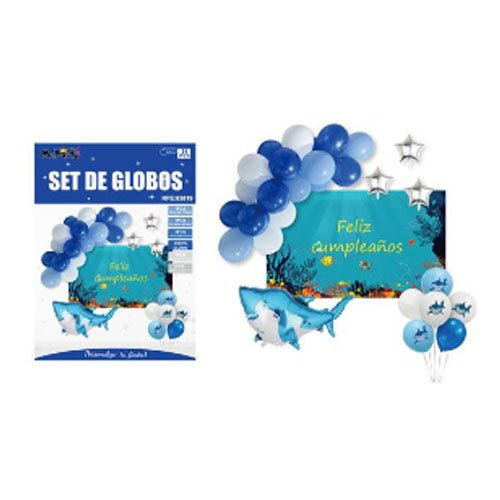 SET DE GLOBOS DECORATIVOS por mayor Cotillon por mayor