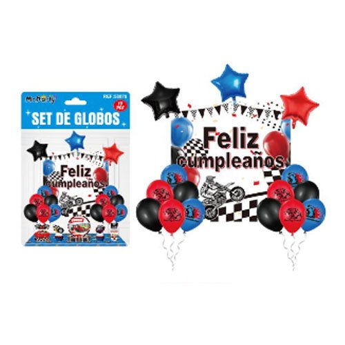 SET DE GLOBOS DECORATIVOS por mayor Cotillon por mayor