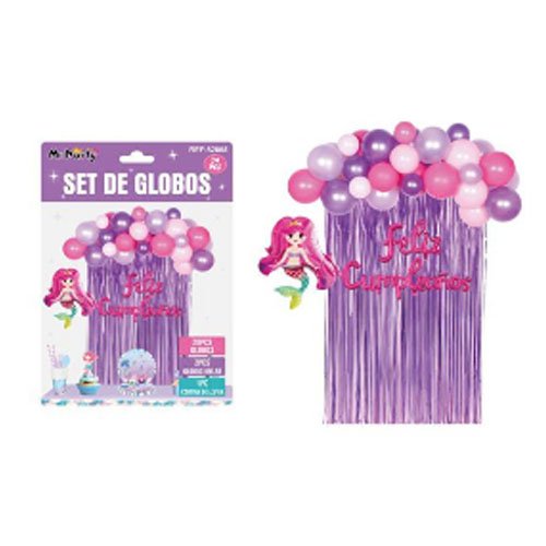 SET DE GLOBOS DECORATIVOS por mayor Cotillon por mayor