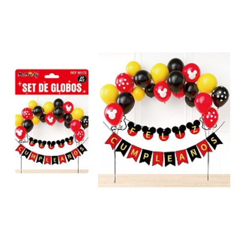 SET DE GLOBOS DECORATIVOS por mayor Cotillon por mayor