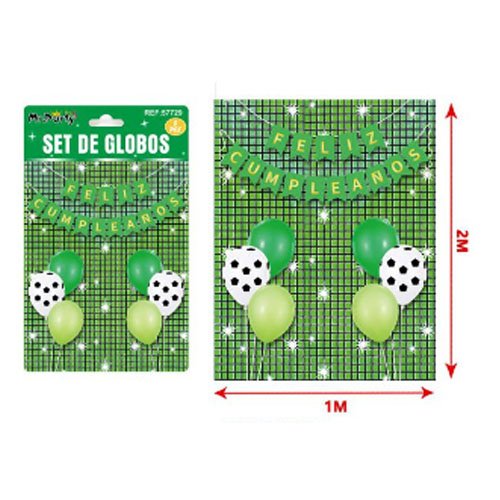 SET DE GLOBOS DECORATIVOS por mayor Cotillon por mayor