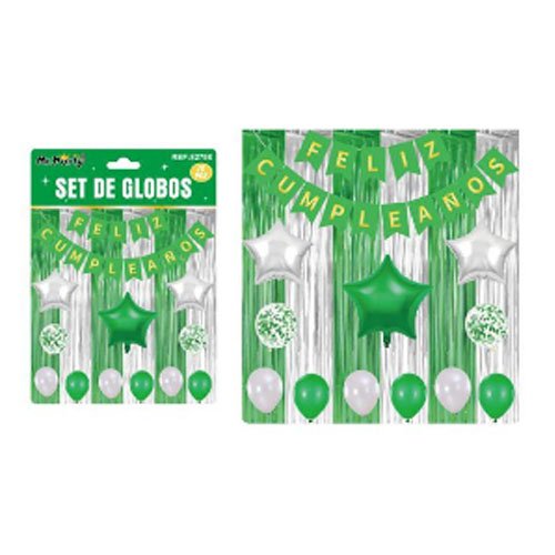 SET DE GLOBOS DECORATIVOS por mayor Cotillon por mayor