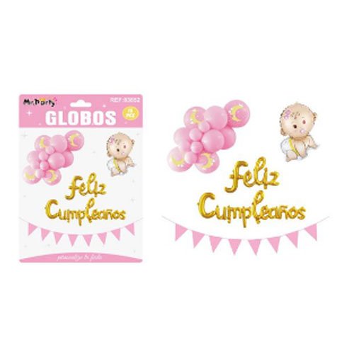 SET DE GLOBOS DECORATIVOS por mayor Cotillon por mayor