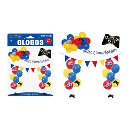 SET DE GLOBOS DECORATIVOS por mayor Cotillon por mayor
