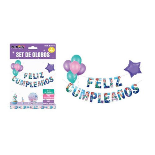 SET DE GLOBOS DECORATIVOS por mayor Cotillon por mayor