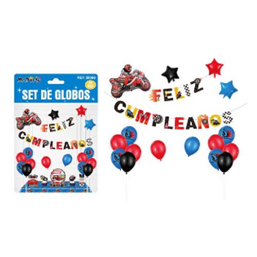 SET DE GLOBOS DECORATIVOS por mayor Cotillon por mayor