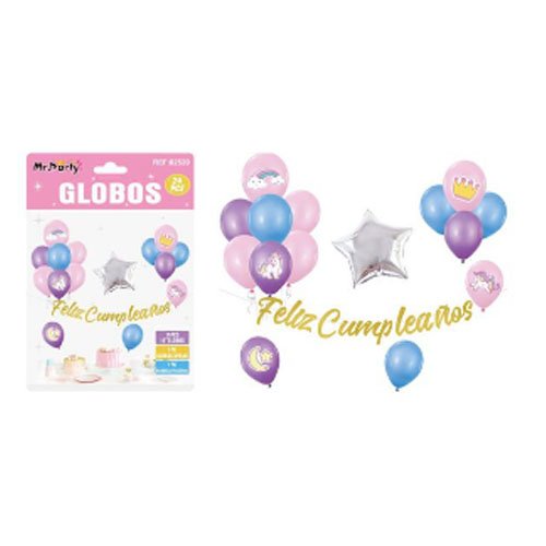 SET DE GLOBOS DECORATIVOS por mayor Cotillon por mayor