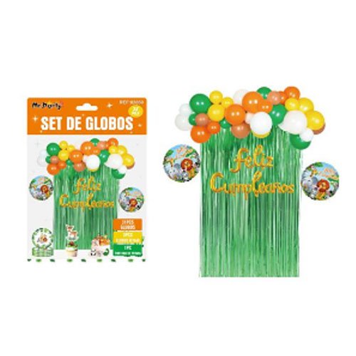 SET DE GLOBOS DECORATIVOS por mayor Cotillon por mayor