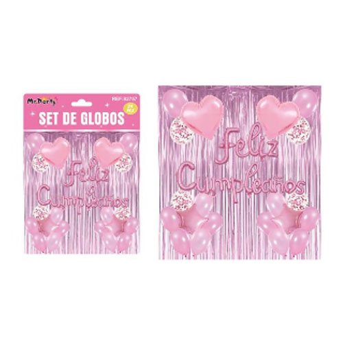 SET DE GLOBOS DECORATIVOS por mayor Cotillon por mayor