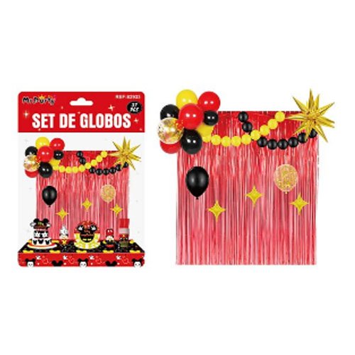 SET DE GLOBOS DECORATIVOS por mayor Cotillon por mayor