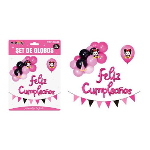 SET DE GLOBOS DECORATIVOS por mayor Cotillon por mayor