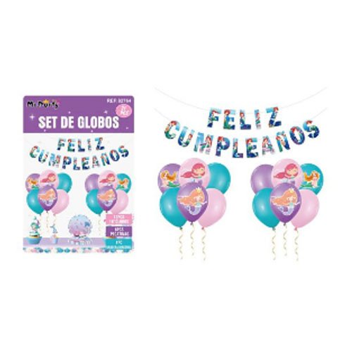 SET DE GLOBOS DECORATIVOS por mayor Cotillon por mayor