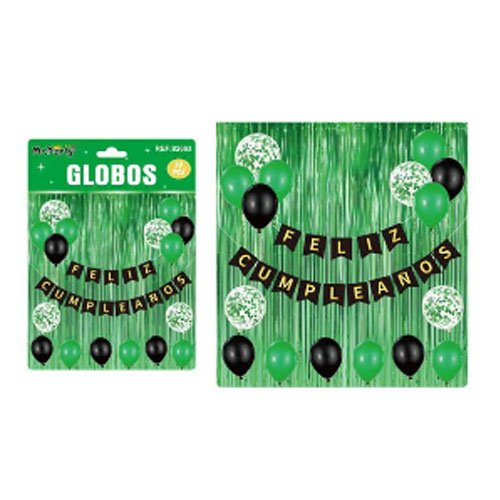 SET DE GLOBOS DECORATIVOS por mayor Cotillon por mayor