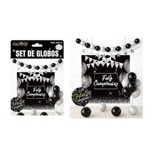 SET DE GLOBOS DECORATIVOS por mayor Cotillon por mayor