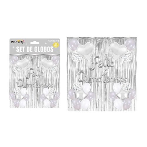 SET DE GLOBOS DECORATIVOS por mayor Cotillon por mayor