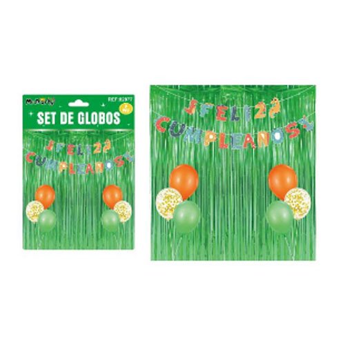 SET DE GLOBOS DECORATIVOS por mayor Cotillon por mayor