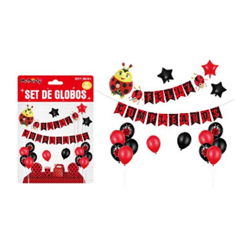 SET DE GLOBOS DECORATIVOS por mayor Cotillon por mayor