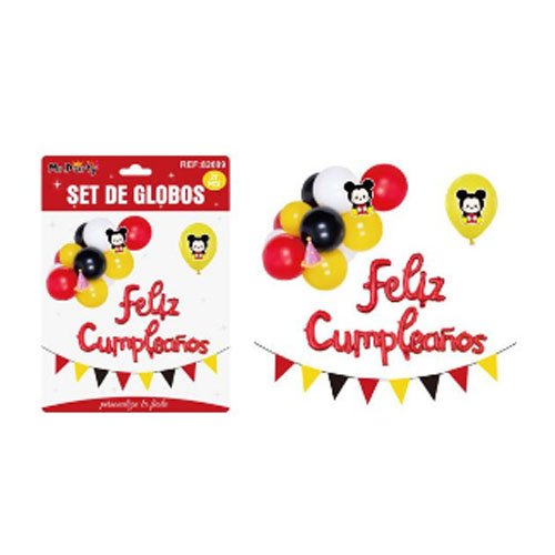 SET DE GLOBOS DECORATIVOS por mayor Cotillon por mayor