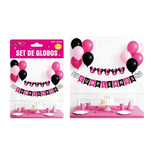 SET DE GLOBOS DECORATIVOS por mayor Cotillon por mayor