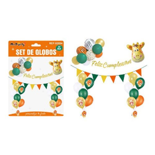 SET DE GLOBOS DECORATIVOS por mayor Cotillon por mayor