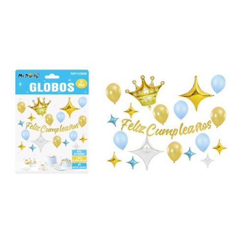 SET DE GLOBOS DECORATIVOS por mayor Cotillon por mayor