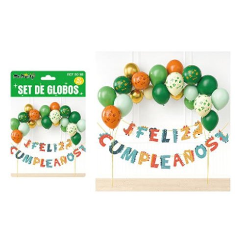 SET DE GLOBOS DECORATIVOS por mayor Cotillon por mayor