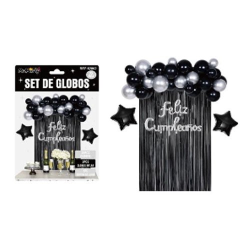 SET DE GLOBOS DECORATIVOS por mayor Cotillon por mayor