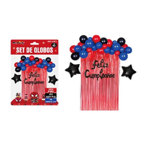 SET DE GLOBOS DECORATIVOS por mayor Cotillon por mayor