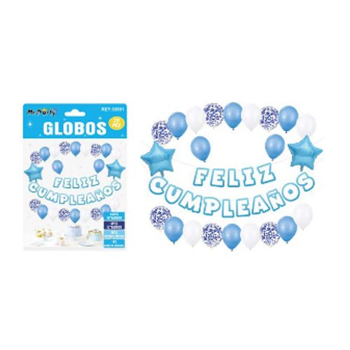 SET DE GLOBOS DECORATIVOS por mayor Cotillon por mayor