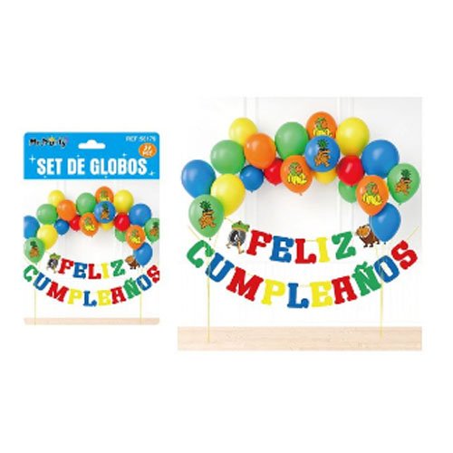 SET DE GLOBOS DECORATIVOS por mayor Cotillon por mayor