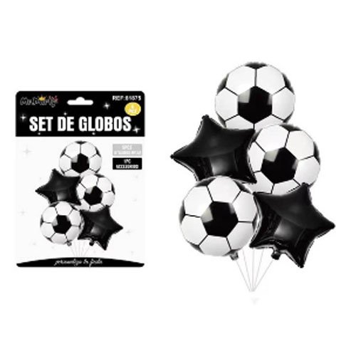 SET DE GLOBOS FUTBOL por mayor - Cotillon por mayor