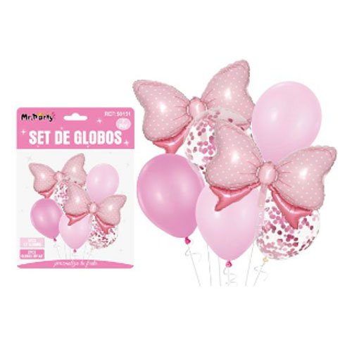 SET DE GLOBOS LAZO por mayor - Cotillon por mayor