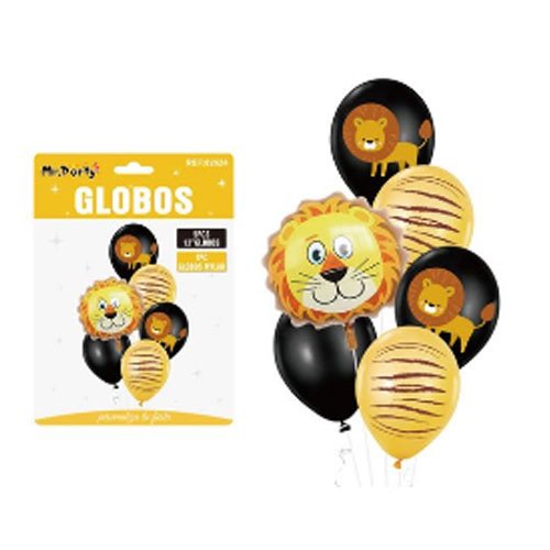 SET DE GLOBOS LEON por mayor Cotillon por mayor