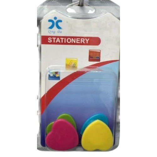  Set de Imanes en Forma de Corazón  por mayor - Útiles Escolares por mayor