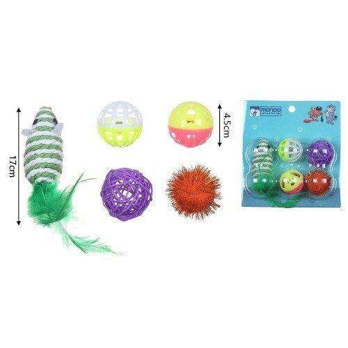 SET DE JUGUETES PARAGATO por mayor - Mascotas por mayor